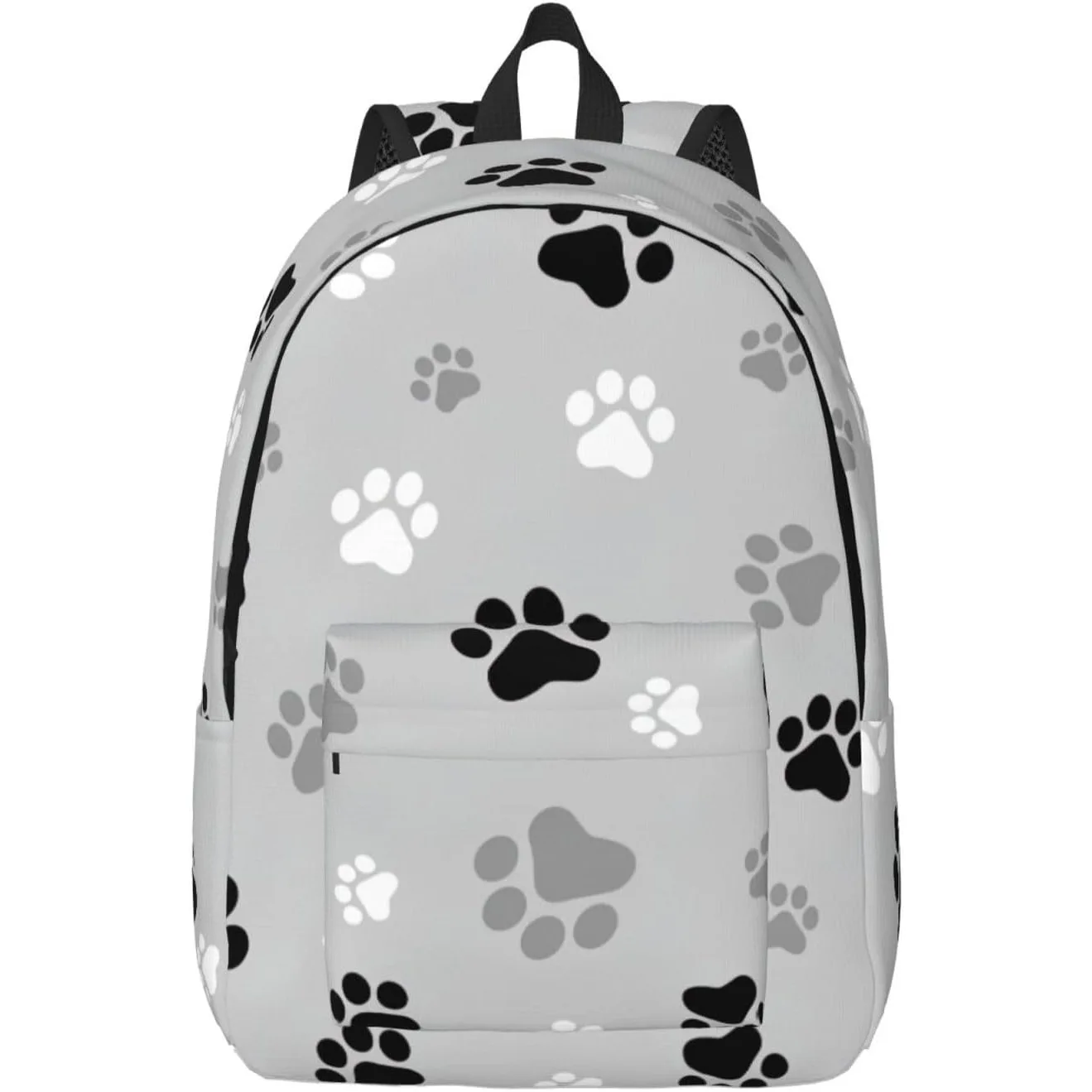 

Animal Paw Prints Fashionable canvas backpack, lightweight casual, fit for multi-functional daily travel bags