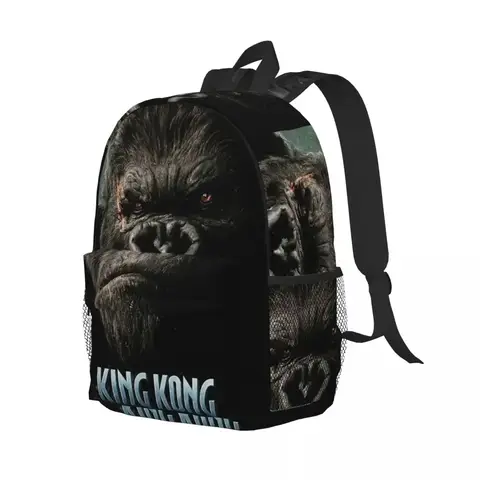 Sac à dos King Kong pour étudiants, garçons et filles, sac d'école pour enfants, sacs à bandoulière pour ordinateur portable pour hommes et femmes
