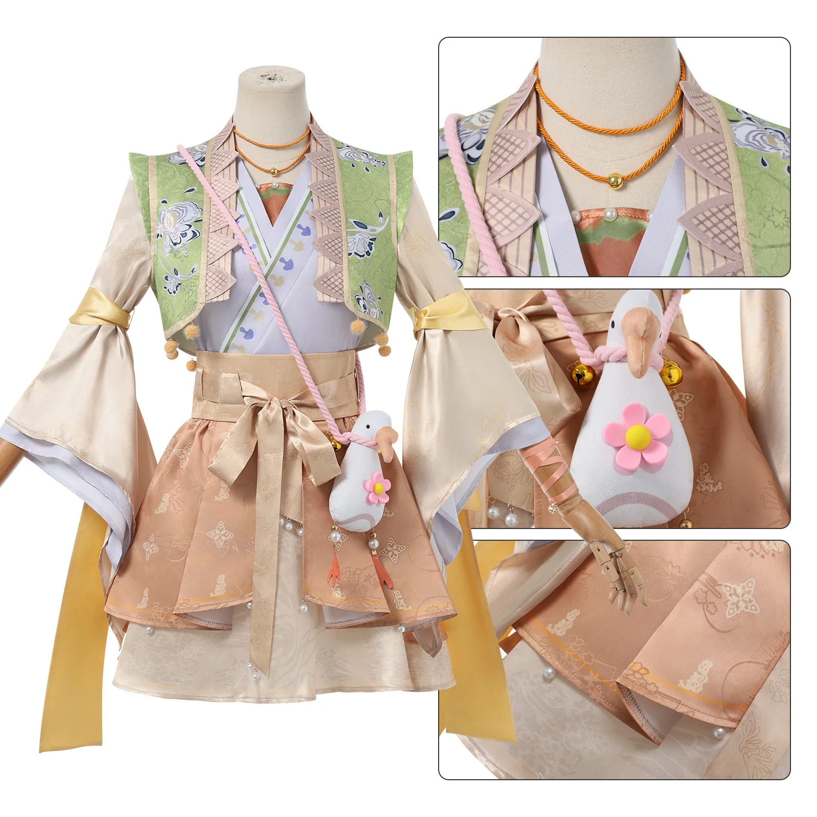 

In Stock Hanfu WHERE WINDS MEET Game Qing He Qiang Zhe Cosplay Costumes Anime Cosplay