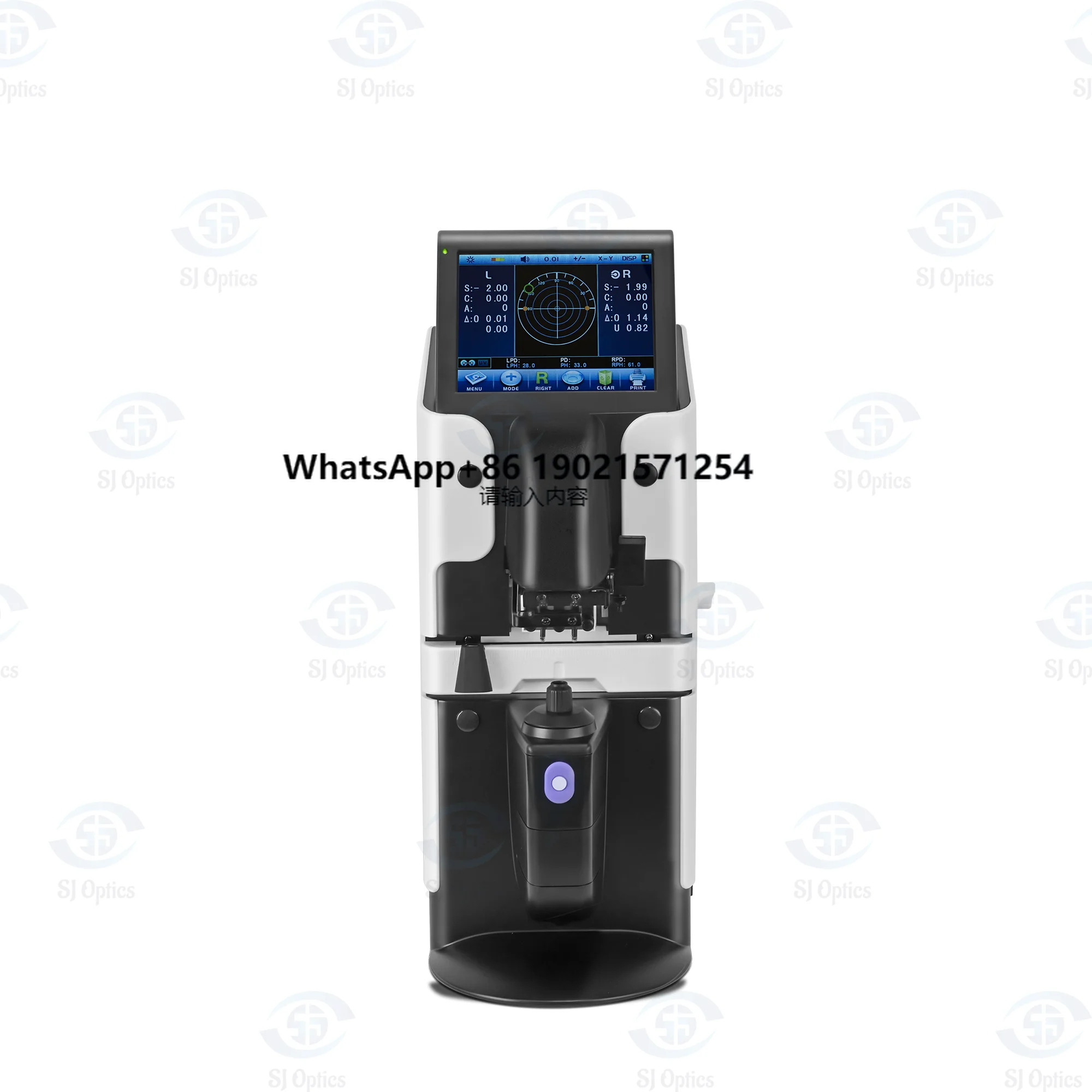 

SJ Optics Hot Sale Optical Equipment Digital Xinyuan Auto Lensmeter Digital China JD-2600B Lensometro