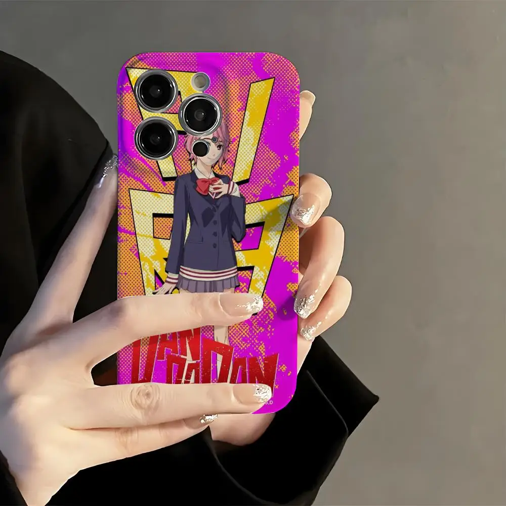 

Momo Dandadan Phone Case Film Korean INS For IPhone 16 15 14 13 12 11 Pro Max Plus Luxury Cover
