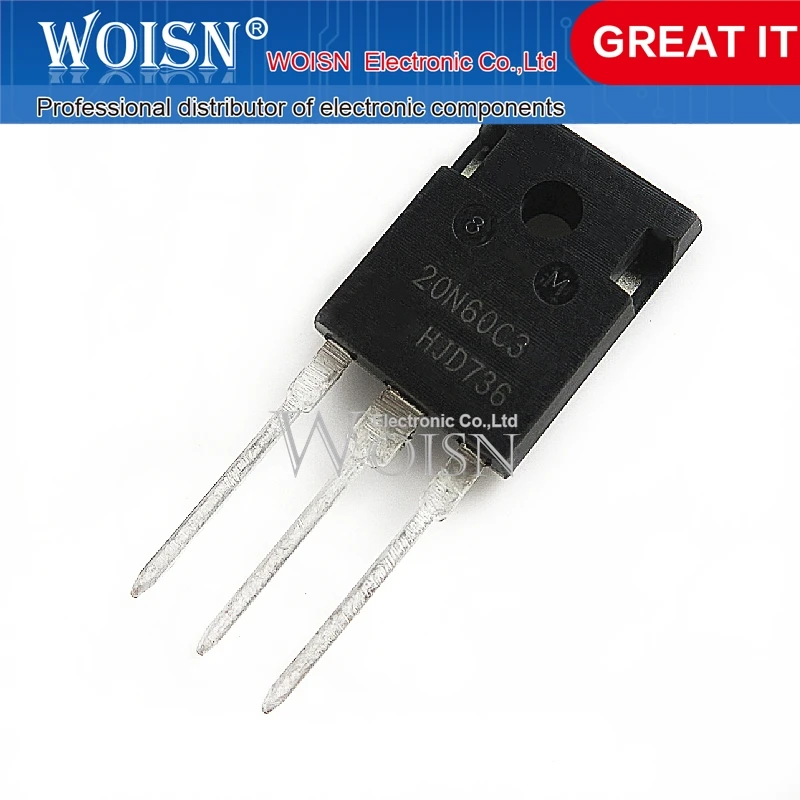 

10PCS SPW20N60C3 20N60C3 TO-247