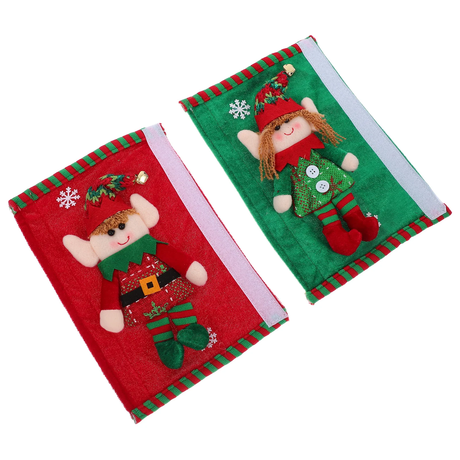 2Pcs Refrigerator Door Handle Covers Protective Sleeve for Kitchen Appliances Fridge Freezer Microwave Oven Dishwasher Door