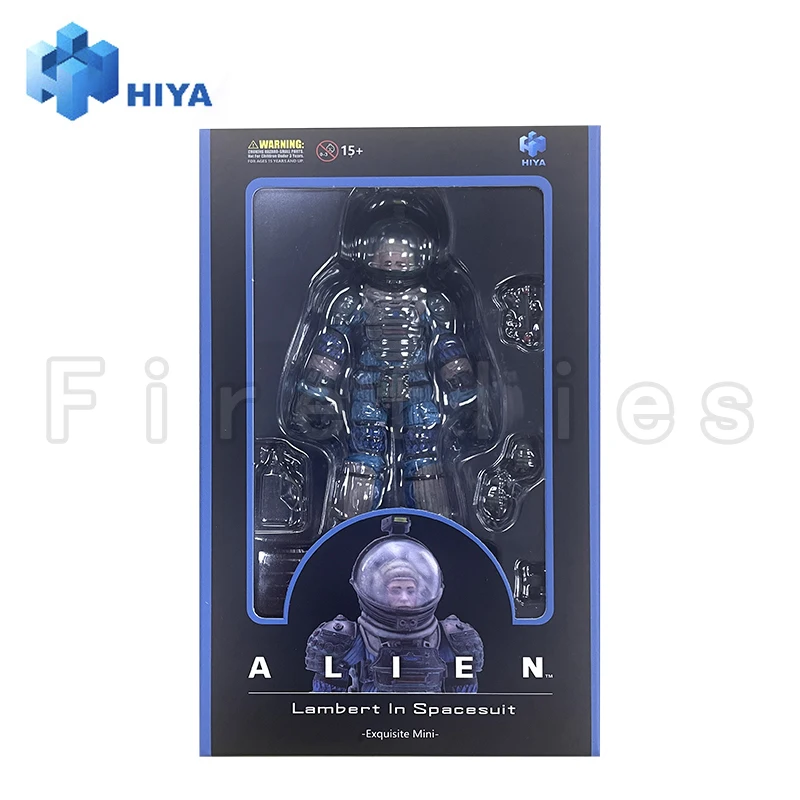 HIYA-Figurine d'Action Exquise de 4 Pouces, Mini Série ALIEN Stockholm alin, Combinaison Spatiale, Collection Anime, Modèle de Jouet, Livraison Gratuite, 1/18