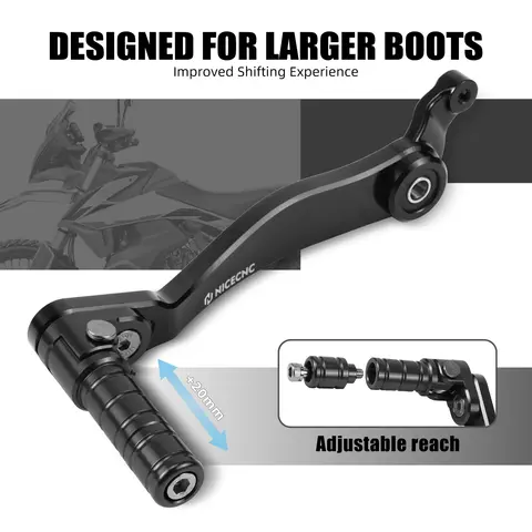 KTM 790 890 어드벤처 R 랠리 기어 시프트 레버 페달 팁, 익스텐션 790 ADV 2019-2024 890 ADV R 2021-24 Husqvarna Norden 901