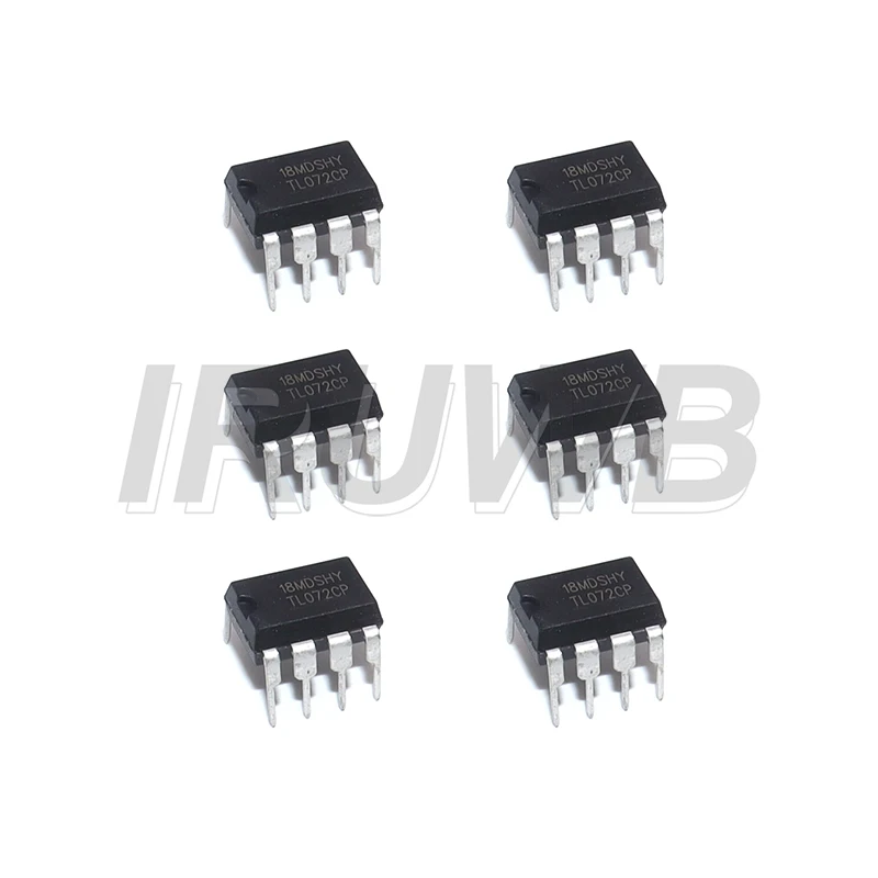 10PCS DIP8 TL072CP IC Dual Operational Amplifier Chipset DIP-8 TL072