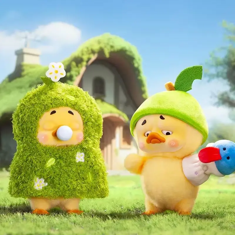 정품 Upsetduck V3 화가 오리 태어난 의도적 오리 시리즈 블라인드 박스 장난감 미스터리 상자 Cajas Misteriosas Kawaii 인형 소녀 장난감