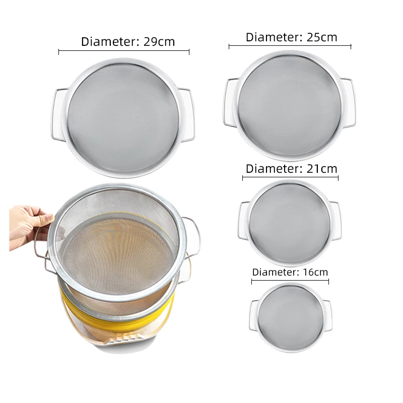 Paint Filter Bucket Strainer Stainless Steel Fine Mesh Paint Strainer for Filtering Impurities andProtecting The Paint Spray Gun