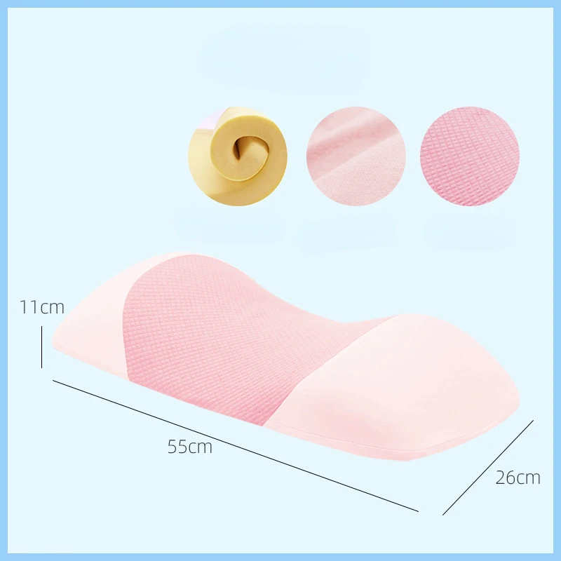 وسادة دعم قطني للنوم رغوة الذاكرة الظهر كرسي داعم للفقرات القطنية وسادة دعم الظهر وسادة السرير الخصر دعم الظهر النائمون