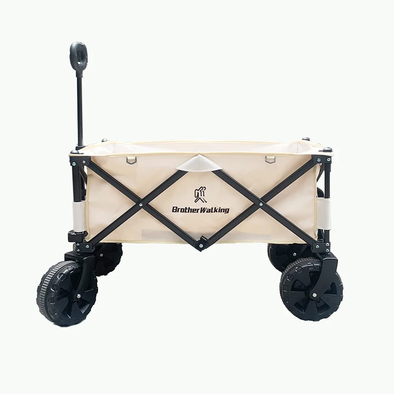 

YY Picnic Car Outing Shopping Trolley Folding Camp Car Table Board Camping Trailer