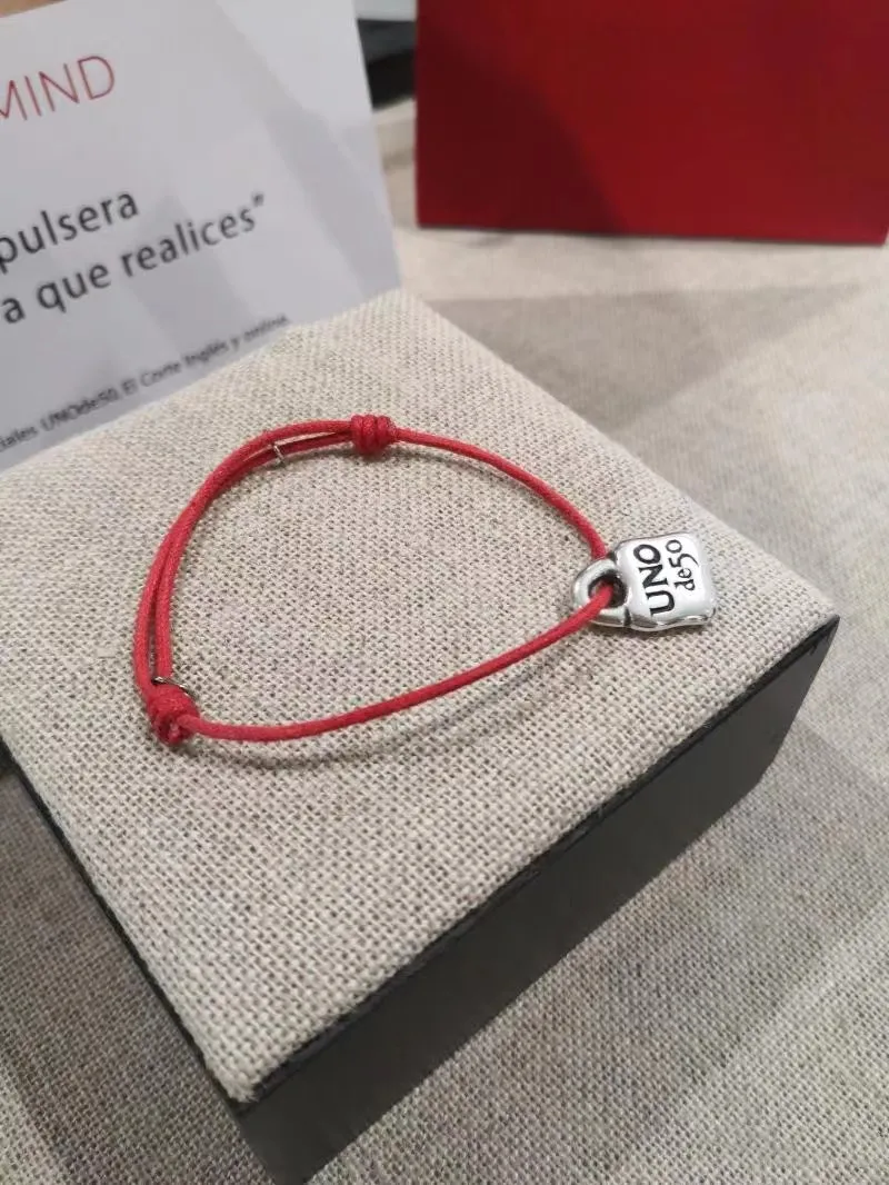Yisheng Leather alloy bead Bracelet, Silver clasp, fashion, with logo, wholesale, new 2021, European fashion gift bracelet