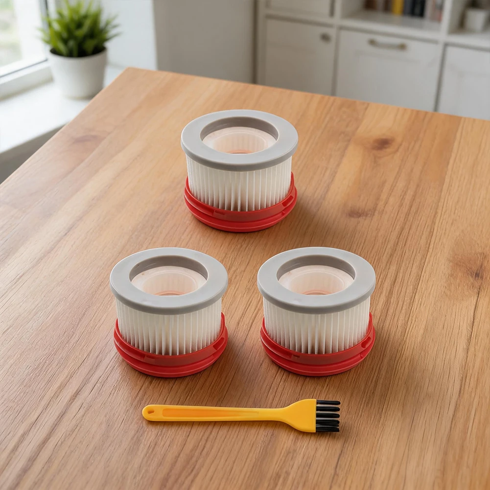 3 Pack HEPA Filter For Dreame V8 V9 V9P XR for v10 V11 for Handheld Vacuum Cleaner Replacement Parts For Multi Layer Composite