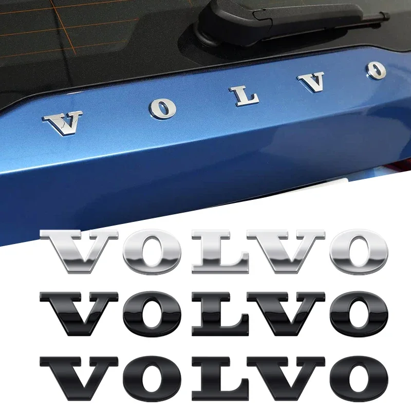 

Car Bumper Trunk Sticker Car Rear Tail Trunk Fender Sticker Letter Logo For Volvo V40 V60 XC40 XC60 XC90 C30 S60L S80L Accessory