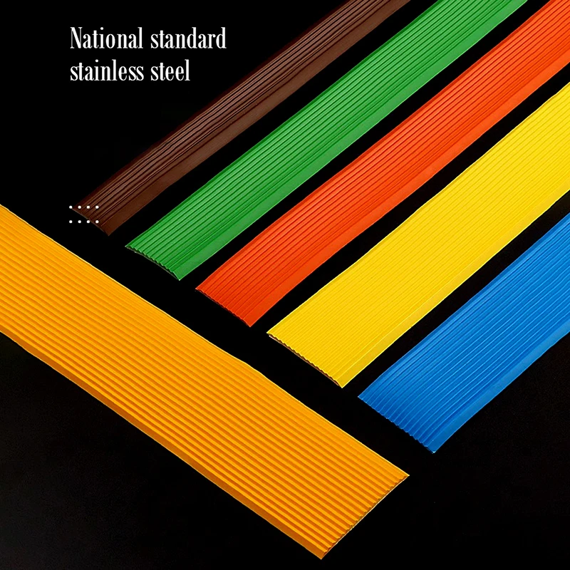 

100CM Self-adhesive Anti-Slip Stair Strip PVC Treads Strip Staircase Sticker Staircase Step Protector Rug Ground Sealing Strip