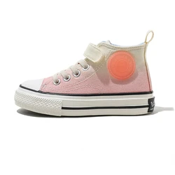 Babaya scarpe di tela per bambini ragazzi Sneakers alte 2023 autunno nuove ragazze moda scarpe traspiranti per bambini All-match