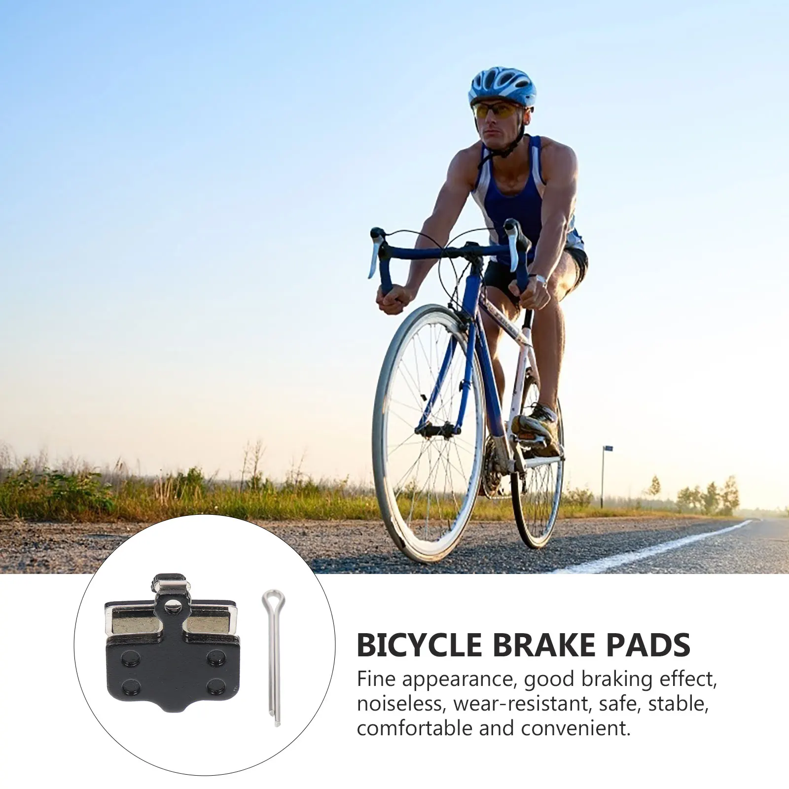 

Brake Pads Bike Road Major Improved Braking Pe Disc Block Professional Cycling