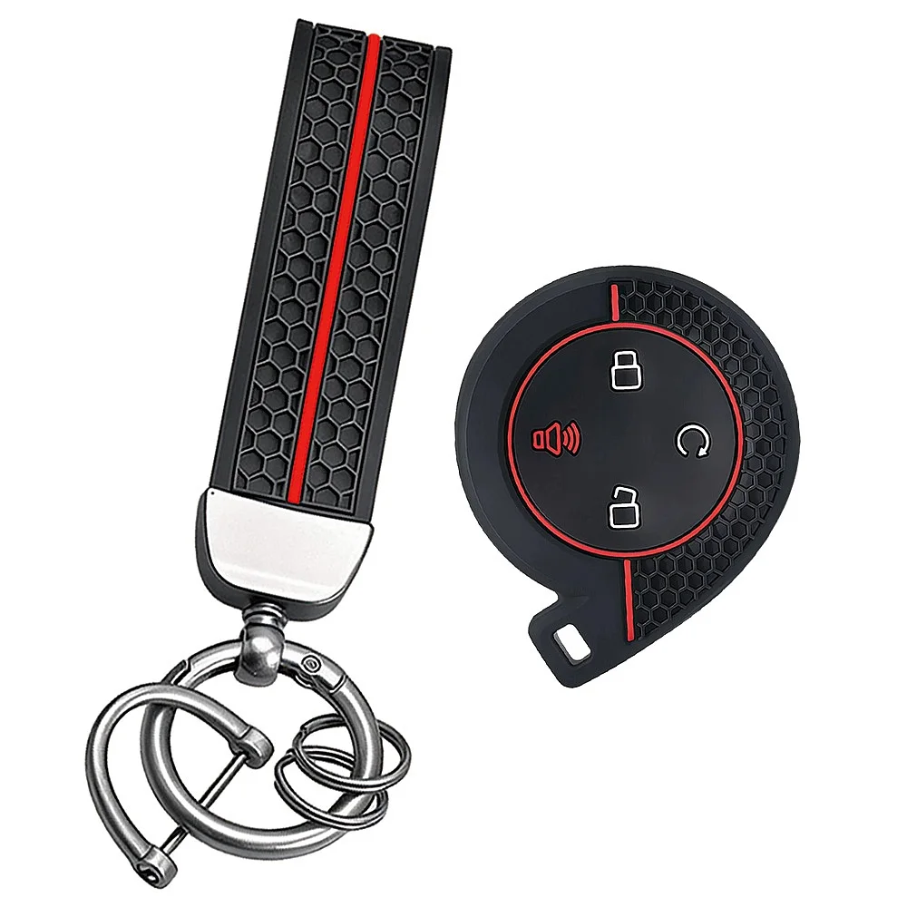 Silicone Car Key Fob Cover for Great Wall Mountains Seas POER Pickup Cannon Alpha Rubber Case