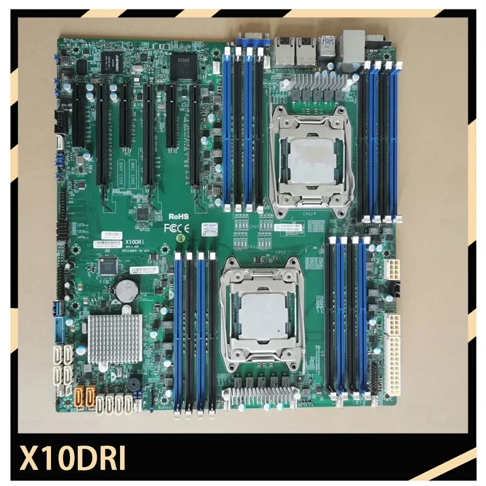 AeroPartsDual X99 Motherboard Support V3V4 LGA2011 X10DRI