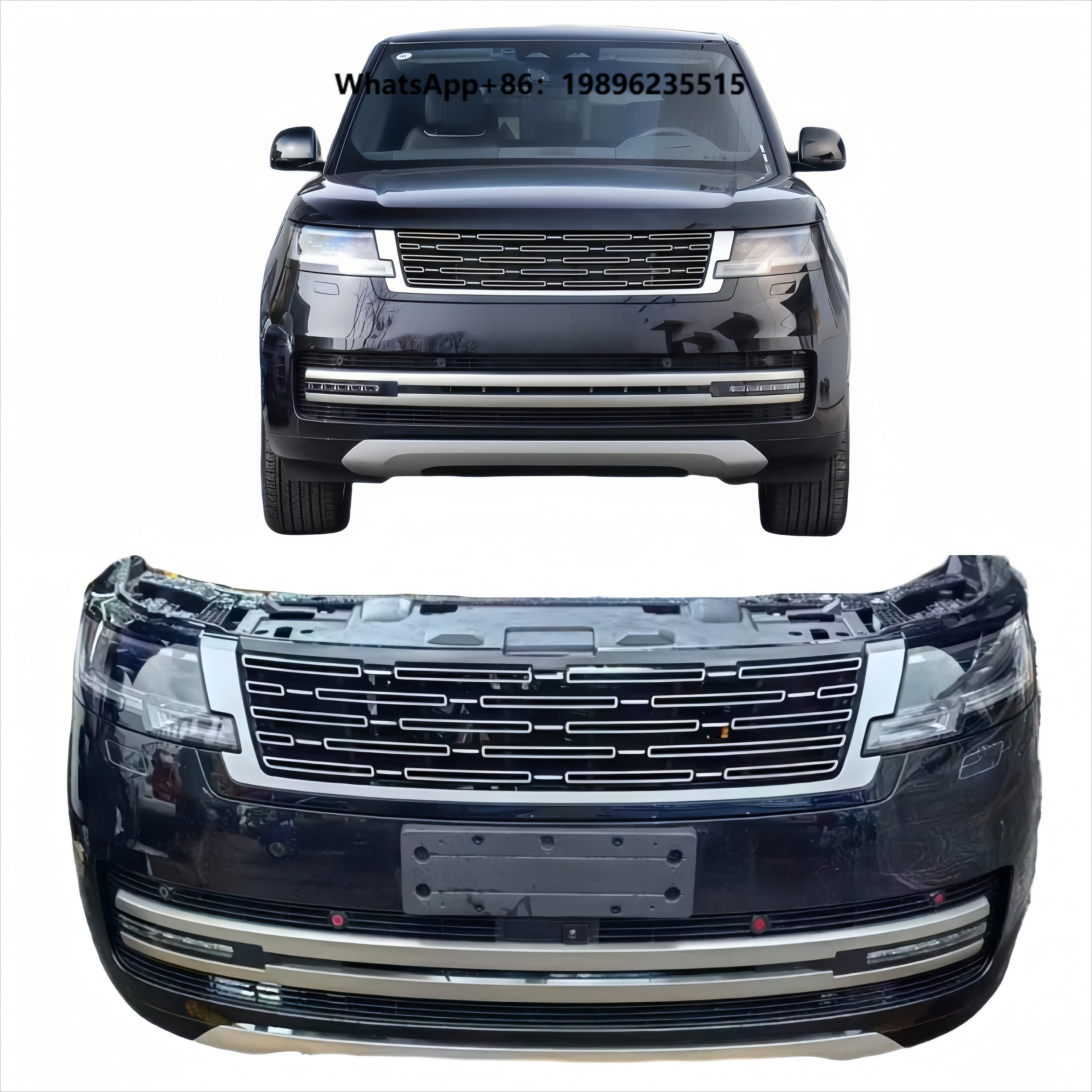 High-quality plastic body kit for  23 Fortuner, easy-to-install front and rear bumper fender parts for upgrades