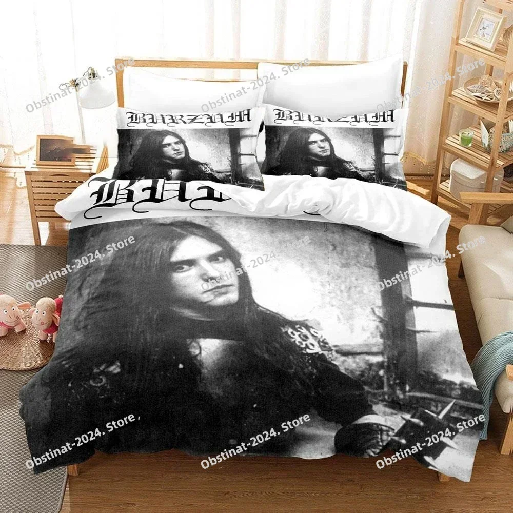 Top 3D Hip Hop Burzum Bedding Set Printed single Comforter Quilt Bed Cover Duvet Cover Pillow Case 3 Pieces Sets Kids Adult Size