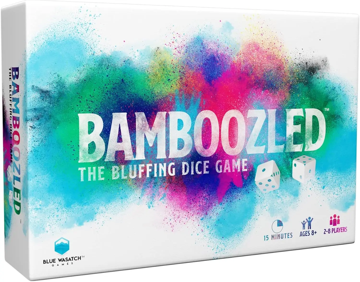 

Fun Bluffing Dice & Card Game for Family Parties - Easy to Learn, Portable Entertainment for All Ages