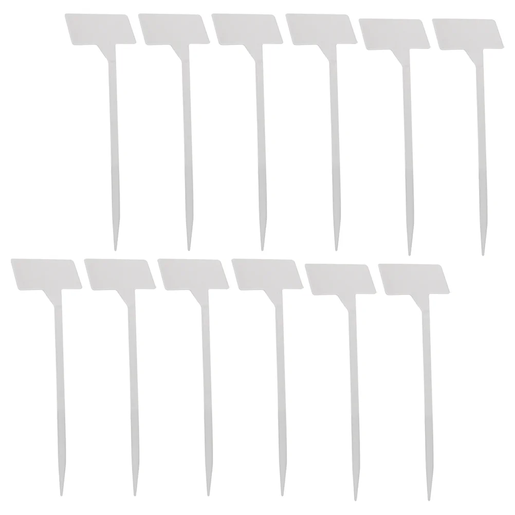 25 Pcs Gardening Label Plastic Plant Tag Marker Succulent Planters Flowers Accessory Sign