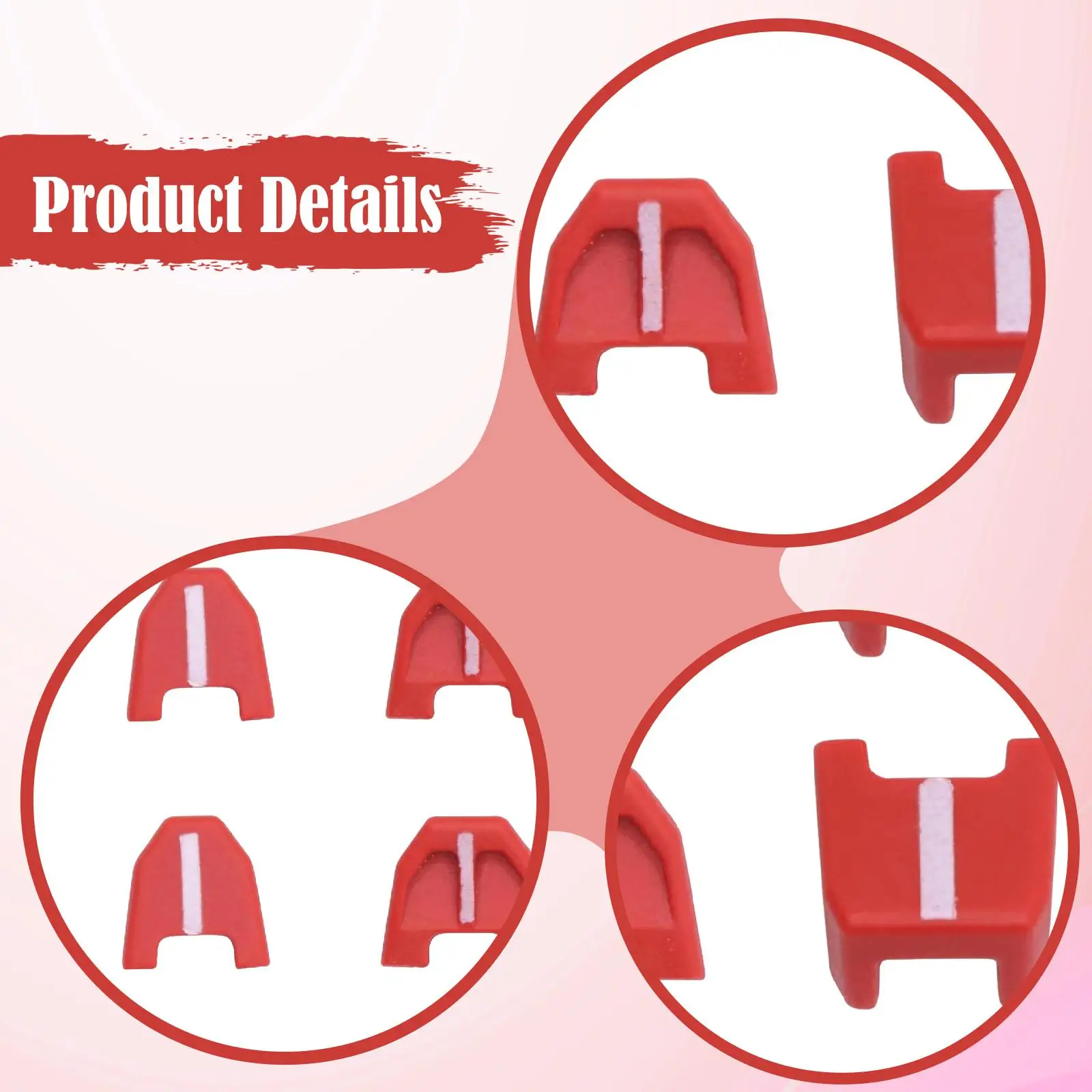 

No Mark Pad Kit Complete Set Professional Gasket Combination Air Nailer Tips for Milwaukee M18 2746-20