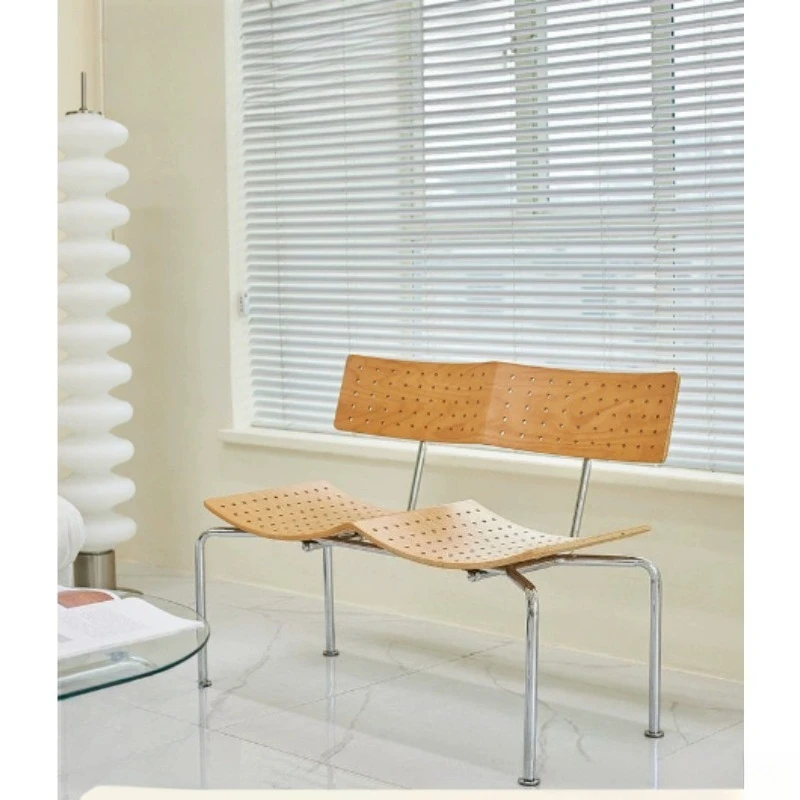 Double Seat Chair, Multi-scene Bench for Living Room Dining Room Home Furniture