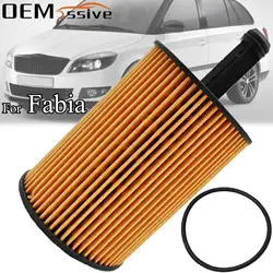 Oil Filter For Skoda Fabia 2 MK II 6Y 2000 - 2006 2007 2008 2009 2010 1198CC 1422CC 1896CC 1.4 1.9 TDI AMF BNV BNM ASY ATD ASZ