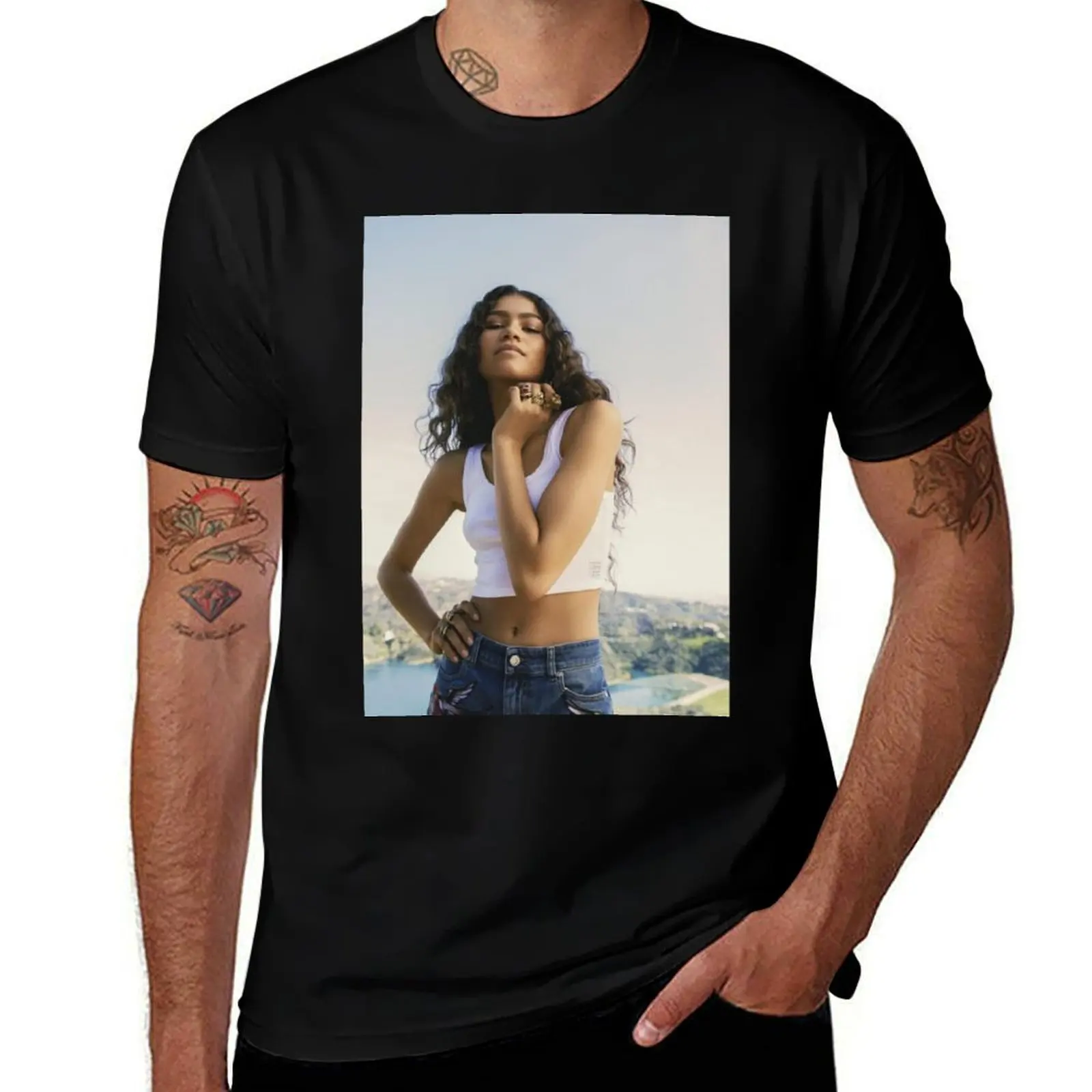 

Zendaya T-Shirt Casual Graphic Print Tee