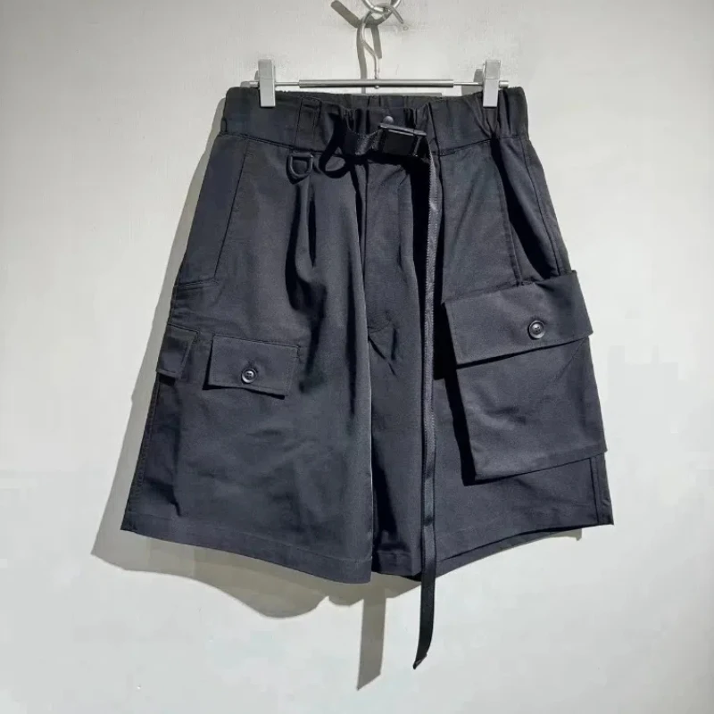 25SS New Lightweight Workwear Pocket Shorts Men and Women Sports Five Pants Tide Men's Clothing Tiki Short Jorts Running