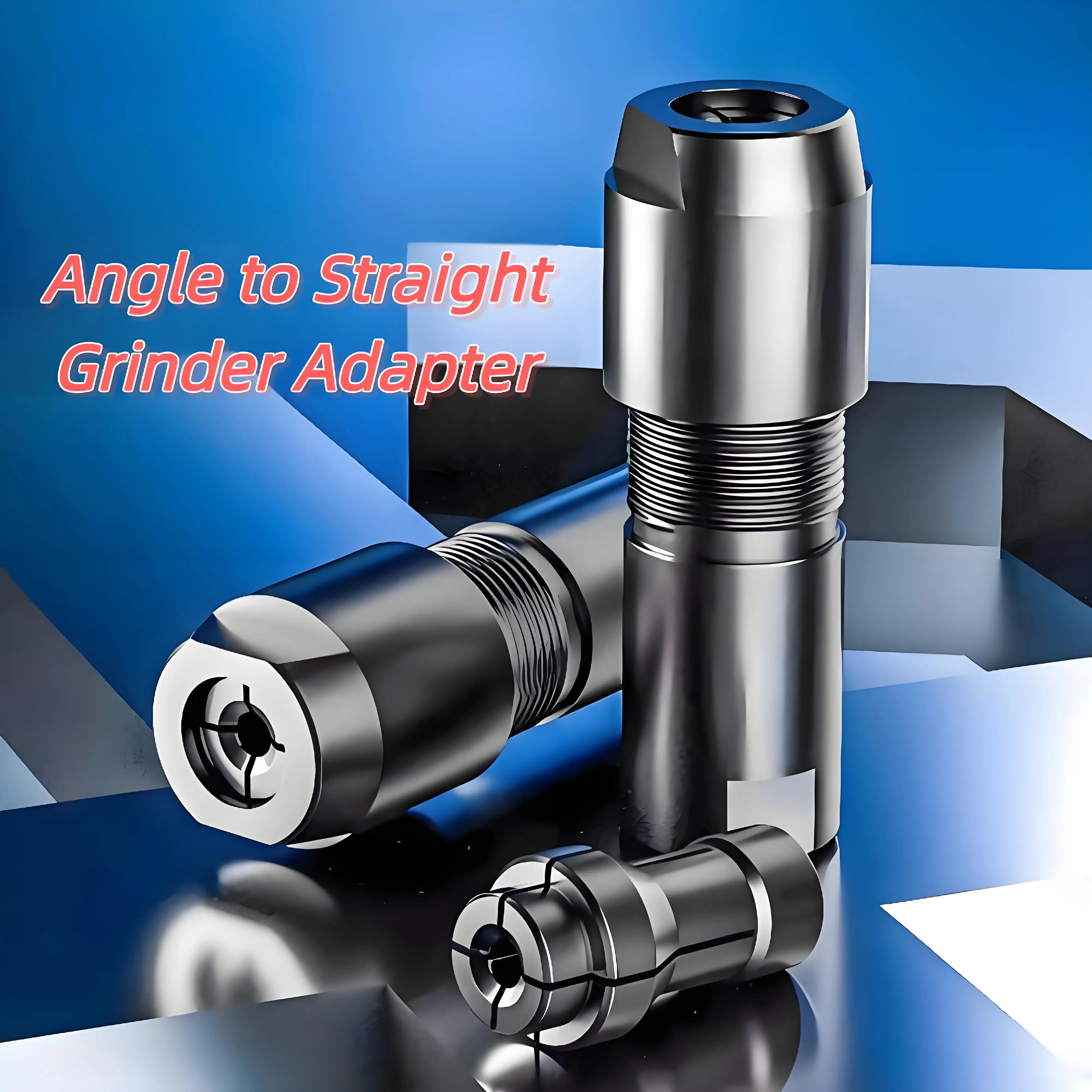 

4 шт., 3/6 мм, угловые шлифовальные машины, адаптер для резьбы, преобразователи, универсальная преобразовательная головка для угловой и прямой шлифовальной машины для полировки