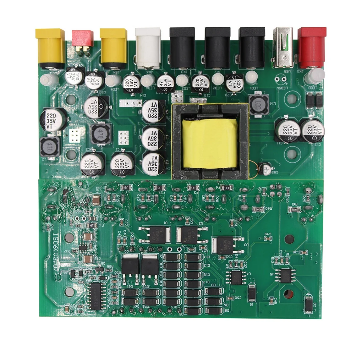 Mosky ISO-6 Guitar Pedal Power Supply w/6 Isolated 300Ma Outputs 9V/12V/18V Switchable for Guitar Effect Pedals Isolated Power