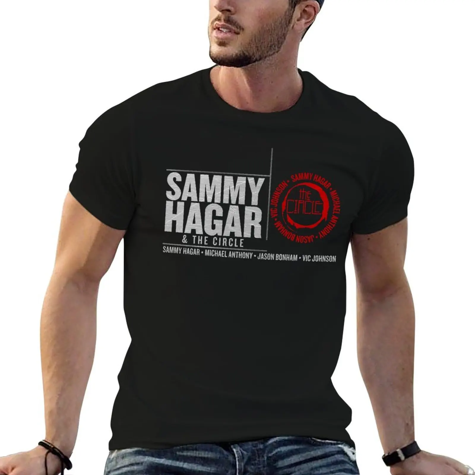 

Sammy Hagar & The Circle T-Shirt man t shirts for men casual t shirt custom print T-Shirt