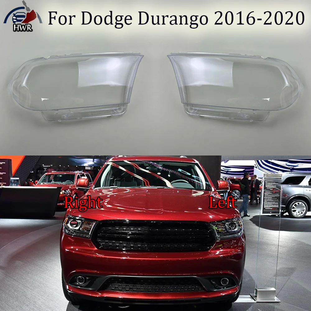

Прозрачный корпус фары (плафон) для Dodge Durango 2016-2020, крышка фары, автозапчасти для замены