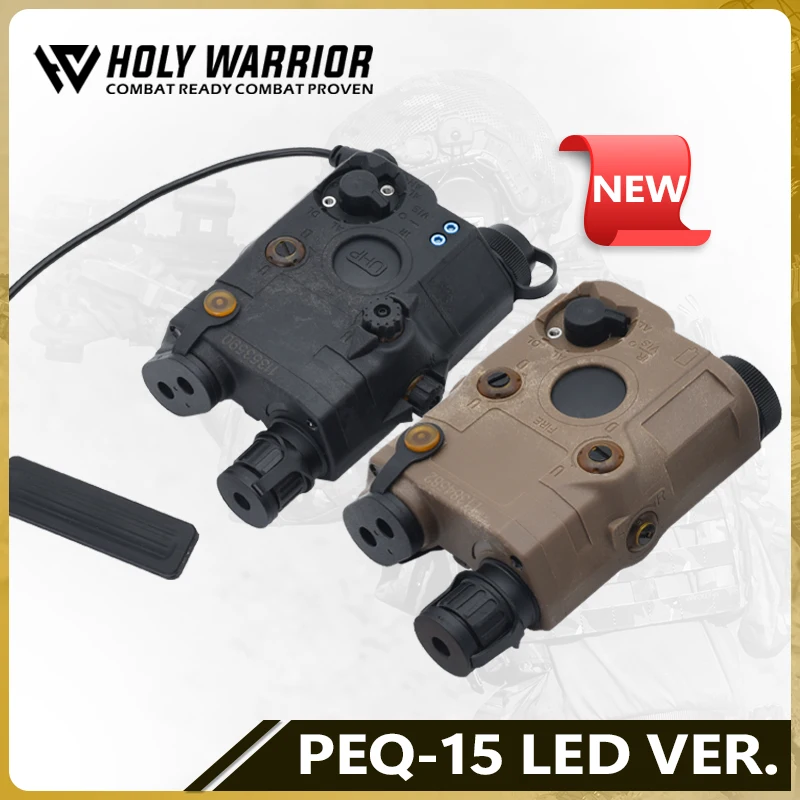 New 2024 PEQ-15/LA5-C Adjustable LED ILLUMINATOR Hunting Scout Light with Control Switch