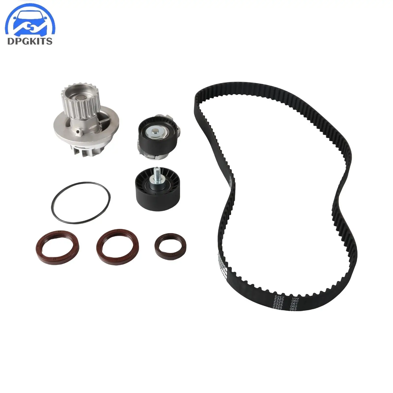 

DPGKITS Timing Belt Kit Water Pump For 2004-2008 Chevrolet Aveo 1.6L DOHC L4 16V 127T Engine Car Accessories GTKWP335 WP335K1A