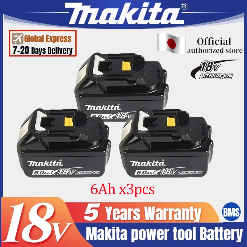 

100% original Makita 18V 9.0Ah Rechargeable Battery ,For Makita BL1830 BL1830B BL1840 BL1840B BL1850 BL1850B Power Tools Battery