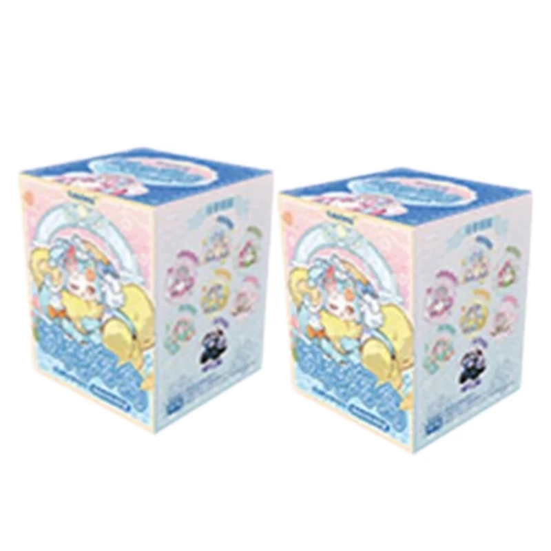 Echte Tutulong 6e generatie Fluffy Shore Series Blind Box schattige pluche figuur Dragon Doll verzamelfiguur speelgoed verjaardagscadeau