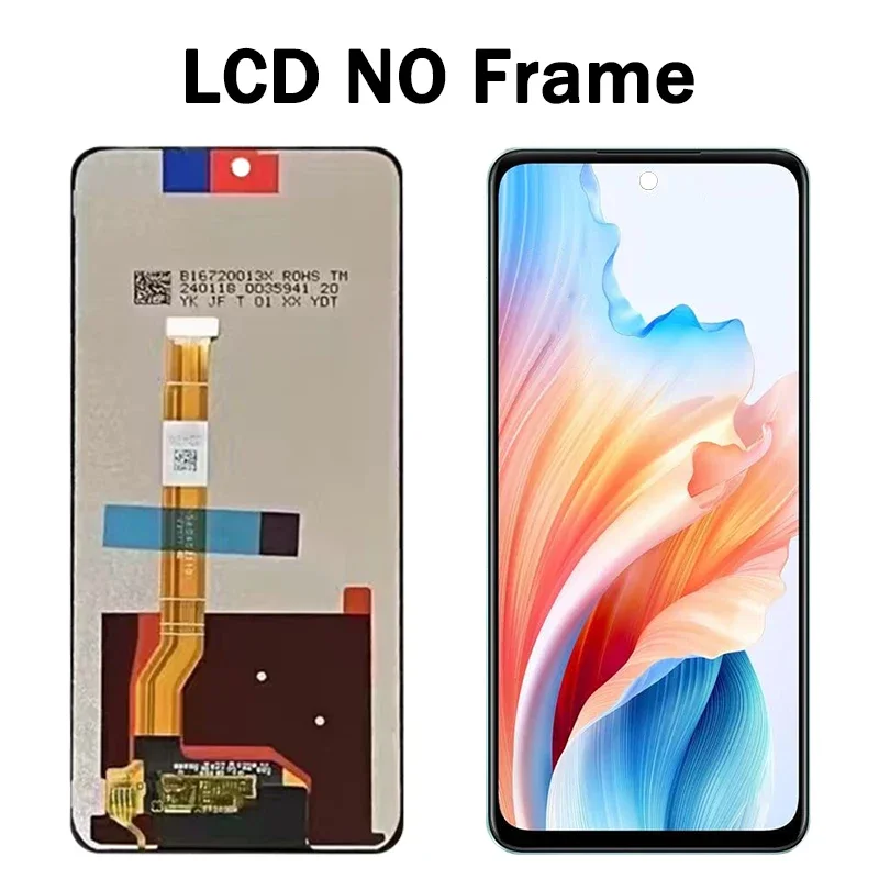 Pantalla IPS LCD de 6.72' para Oppo A79 CPH2557 CPH2553 LCD Display Touch Screen Digitizer Panel Ensamblaje para Oppo A79 5G LCD Display 3