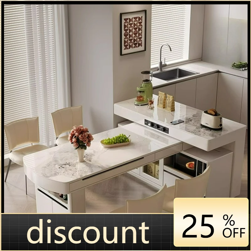 

LTT Rotatable Retractable Folding Kitchen Bar Table Small Unit Storage Nakajima