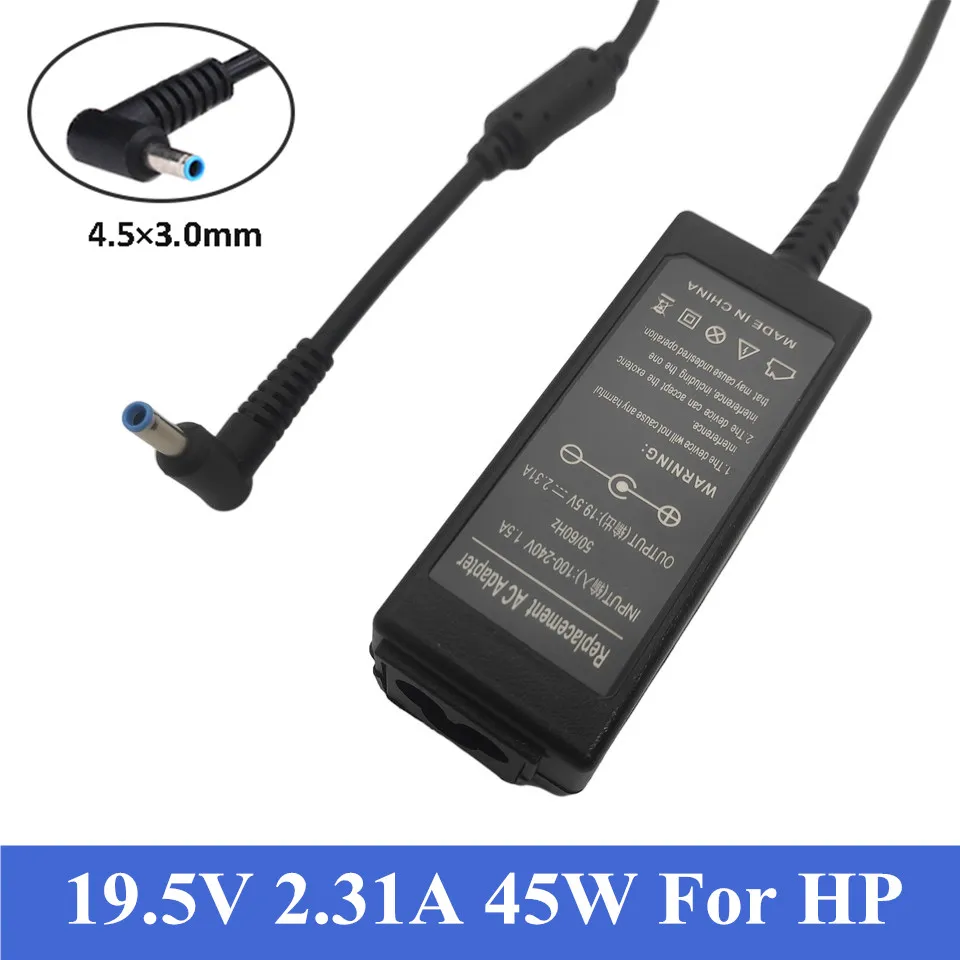 

19.5V 2.31A 45W 4.5*3.0 AC Power Supply Laptop Charger Adapter For HP HSTNN-CA40 TPN-FA02 TPN-Q242 TPN-C126 TPN-Q182 X360 Q95C