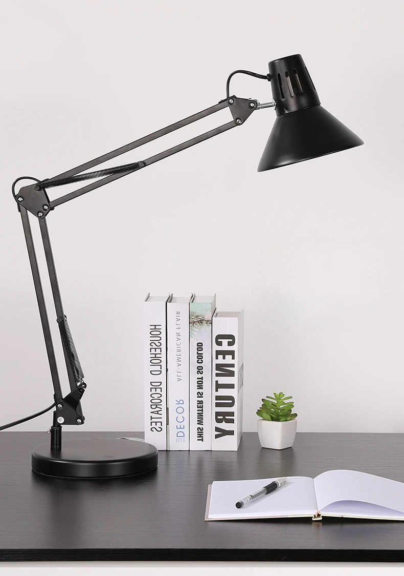 

Long arm folding desk lamp eye protection work study intelligent remote control