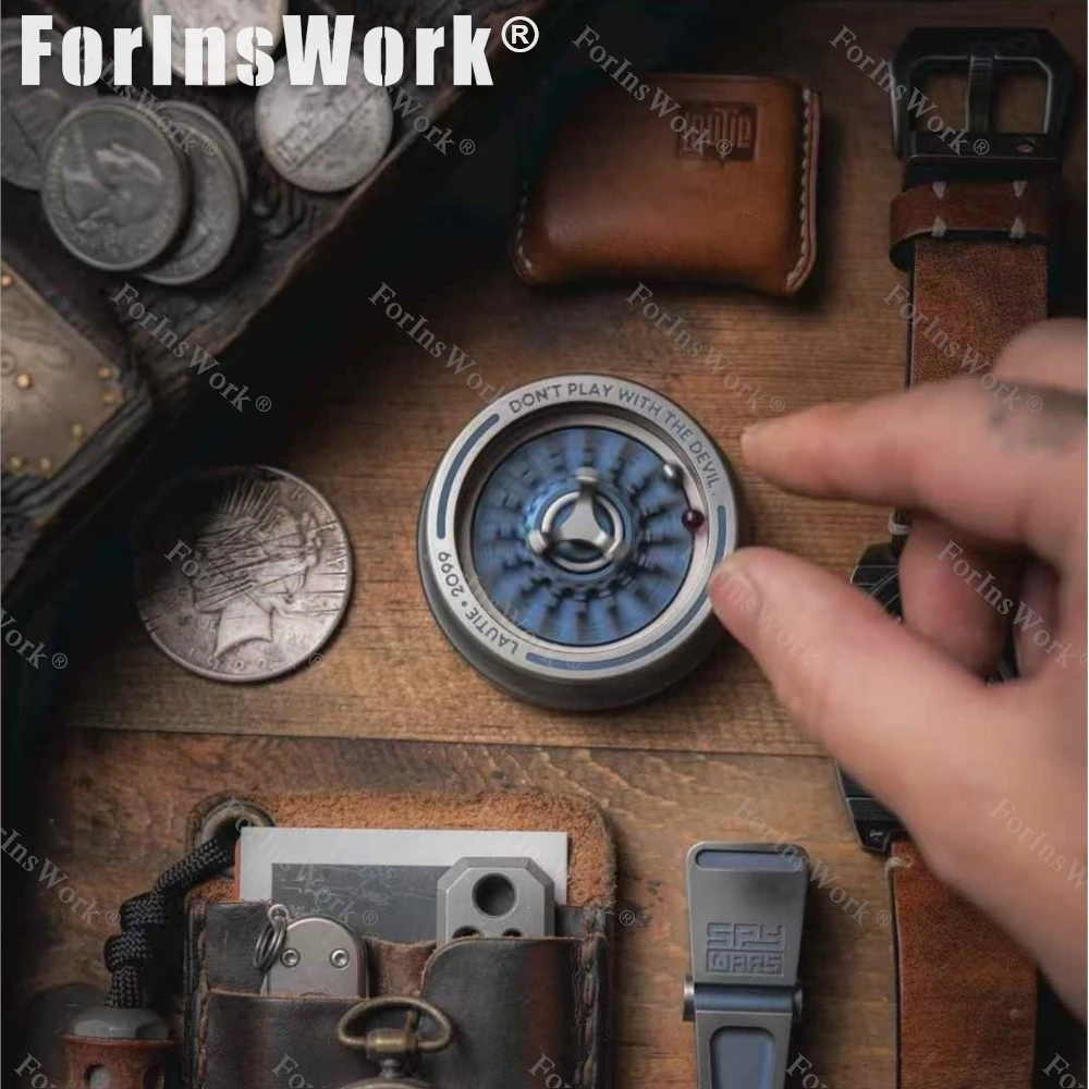 LAUTIE التيتانيوم الأزرق كرنفال سبينر تململ سبينر 2099 سلسلة ألعاب متململة الكبار مكتب عمل الملحقات