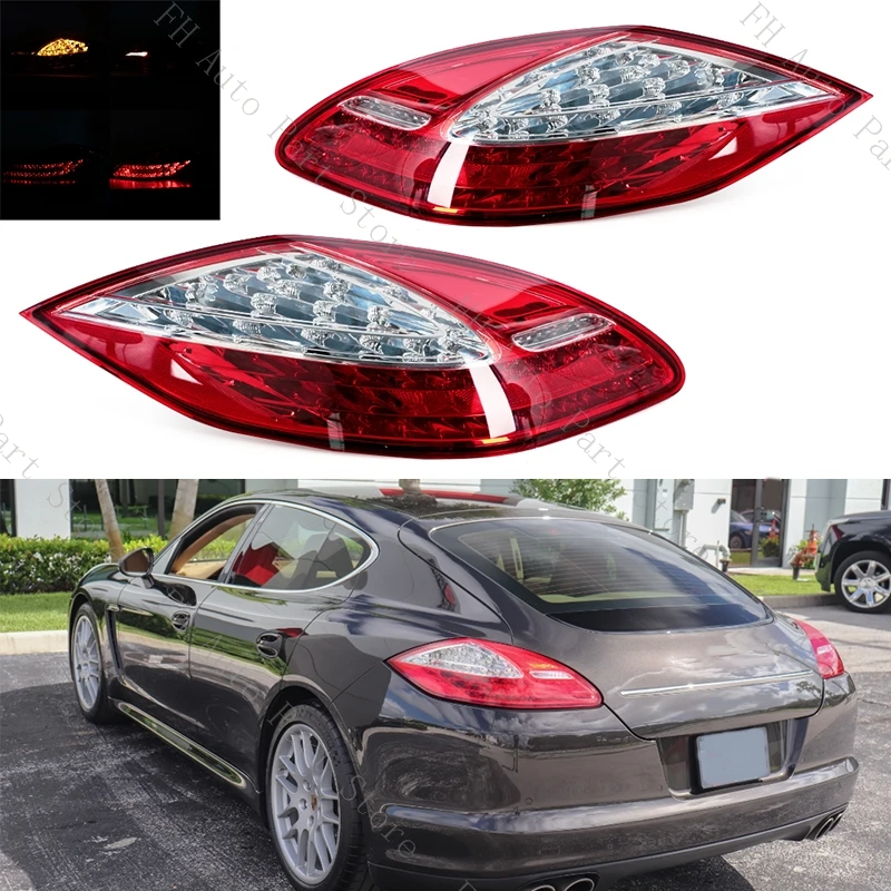 

Taillamp Taillight For Porsche Panamera 2010 2011 2012 2013 Rear Bumper LED Tail Light Brake Stop Reverse Lamp 97063141605