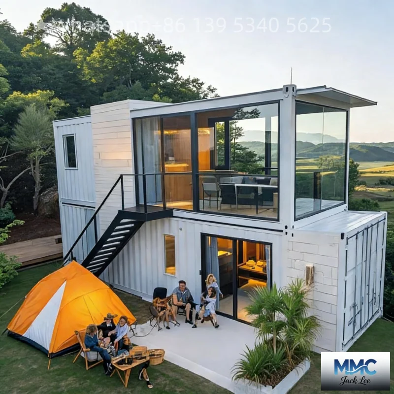 MMC 20 pies 40 pies contenedor expandible casa prefabricada dormitorio sala de estar hogar móvil pequeño Modular