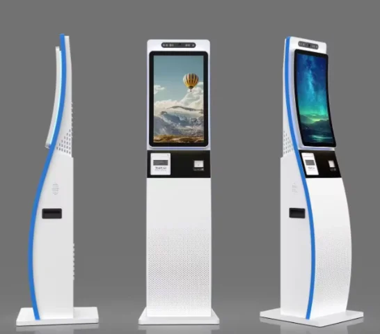 Automatic Queuing Number Display System Kiosk Lcd Touch Screen Ticket Printer Dispenser Self Service Payment Ordering Terminal
