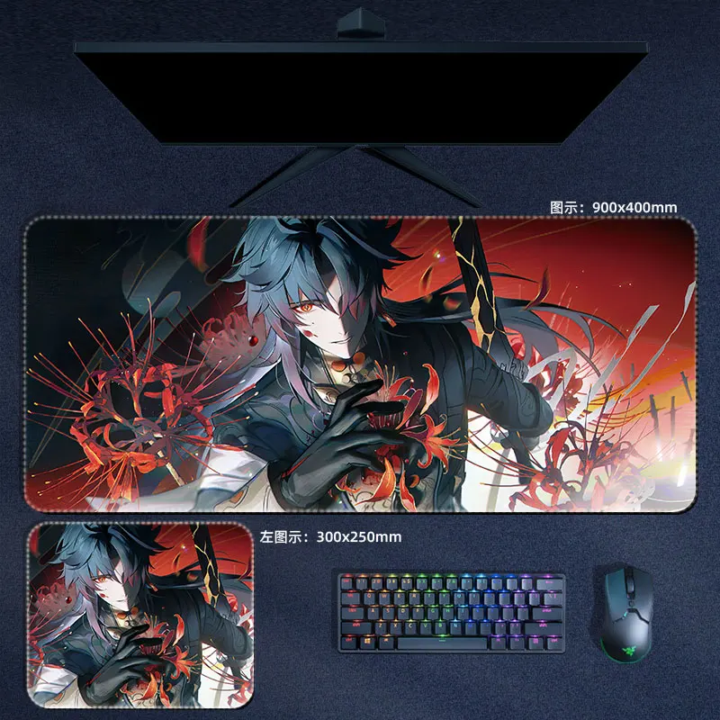 Imbibitor Lunae Blade Luocha Mouse Pad, Teclado De Computador, Acessórios De Jogos Anime, Tapete De Mesa, Honkai Star Rail