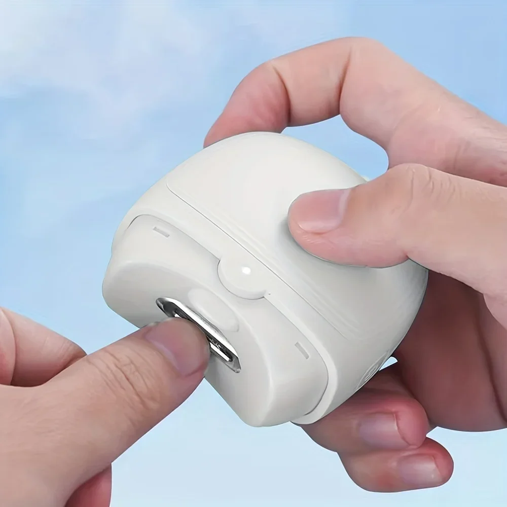 

A USB Rechargeable Portable Nail Clipper, A Mini Quick And Convenient Nail Clipper, Suitable For Adult Manicures