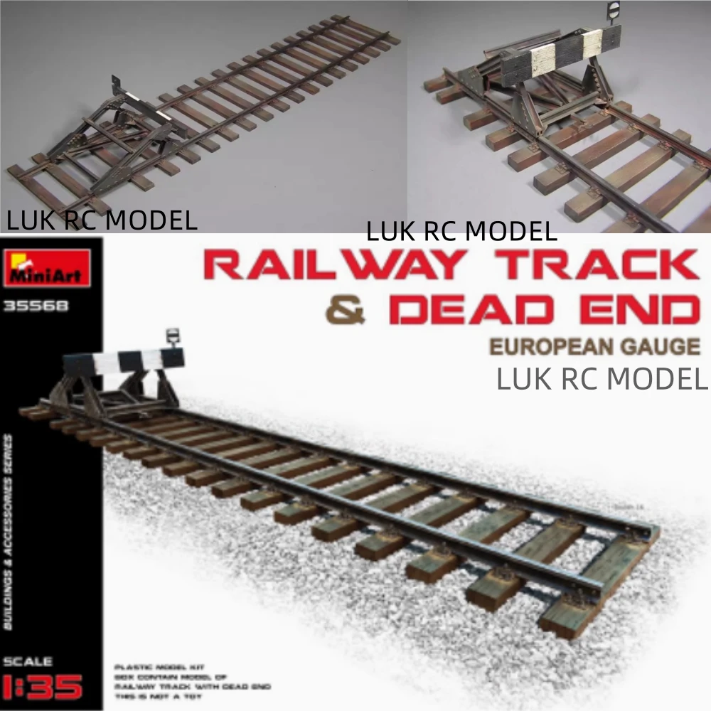 Miniart Scene Railway Track Terminal Device (european Railway) 35568